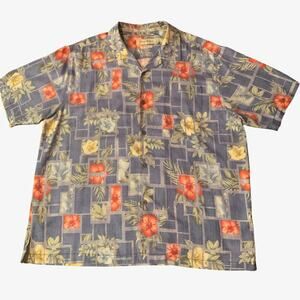 Hawaiian aloha multicoloured shirt size XL vacation cruise resort wear